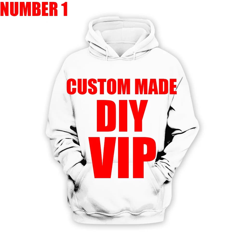 Dropshipping Men/Women 3d Print DIY T-Shirts Pullover Customized Custom Tops Design Clothing Hoodies Sweatshirts Plus Size 5XL A