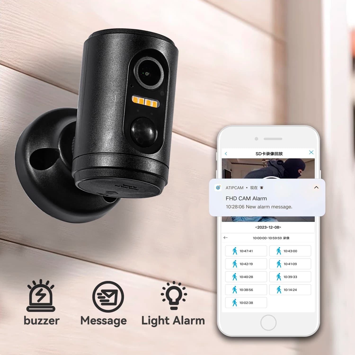 M2 Mini HD WiFi Camera 2.4GHz Full Color Night Vision Motion Detection Home Security Camcorder Surveillance Baby Monitor With SD