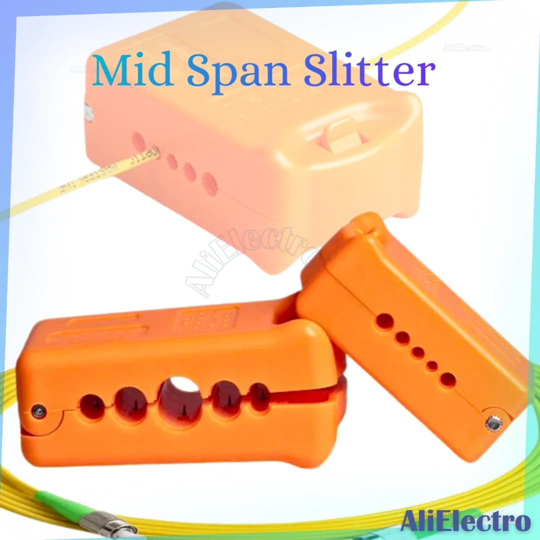 Hi-Q Fiber Cluster Loose Tube Cable Jacket Sheath Slitter Fiber optic tool longitudinal beam tube stripper 4.5-11mm Orange