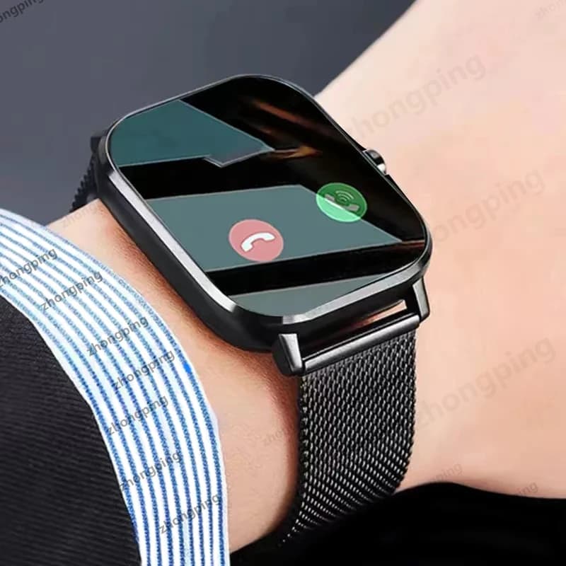 2025 New Bluetooth Answer Call Smart Watch Men Touch Call Fitness Tracker Waterproof Smartwatch Women For Android ios Gift