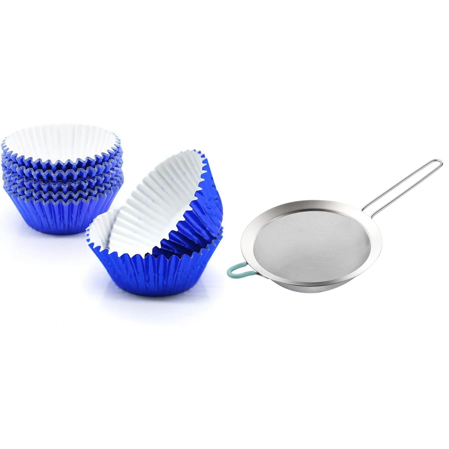 Muffin Liners,Cupcake Liners For Baking & Kitchen Utensils,Strainer, 200-Count Muffin Liners Cupcake Liners (2 Pcs)