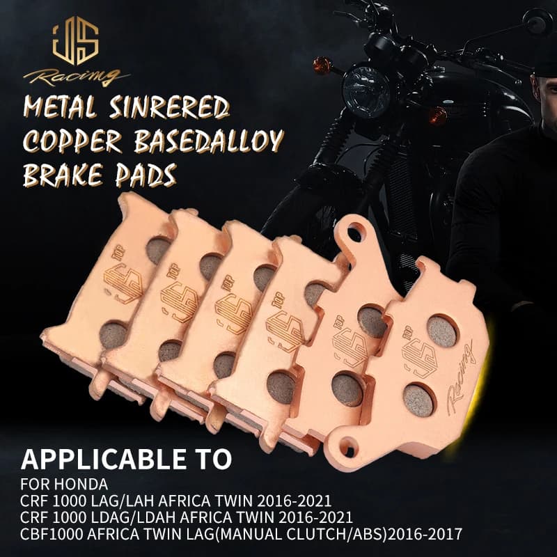 JSRAOIMG Motorcycle Front Rear Sintered Copper Brake Pads For HONDA  CRF1100L CRF 1100 L Africa Twin 2020 2021 07HO3607 07HO36SP