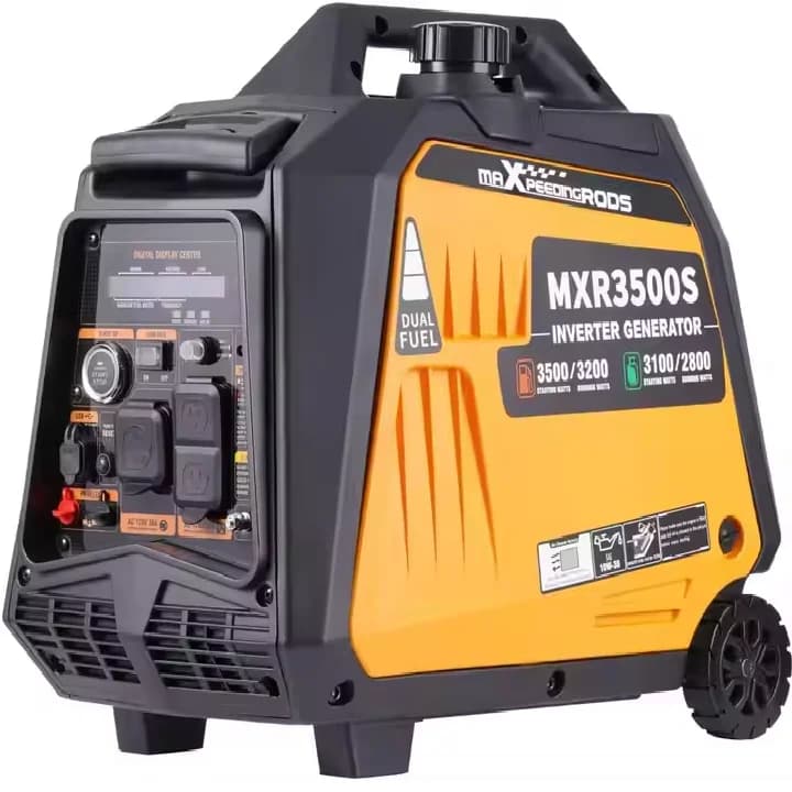 Energycreative 3500W Inverter Generator 120V Electric Start Gasfor Home Backup Power Diesel Generator