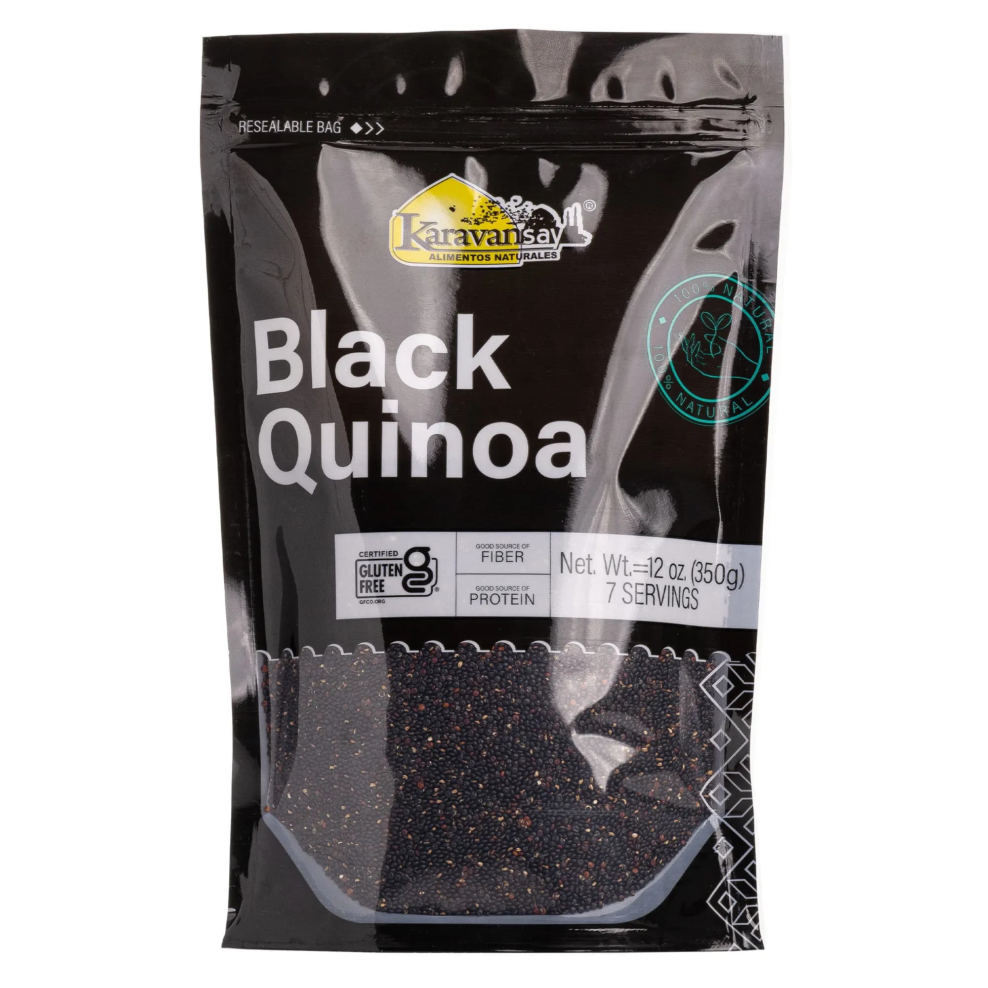 (3packs) Karavansay Black Quinoa 12 oz