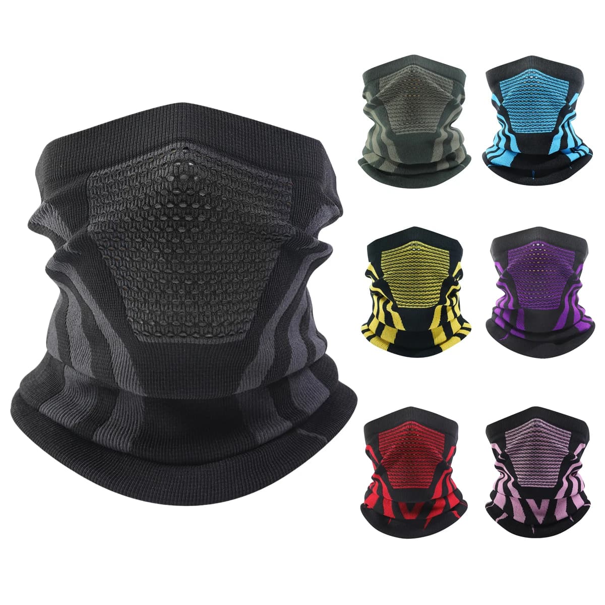 Winter Neck Warmer Gaiter/Balaclava,Windproof Face Mask for Ski, Snowboard,Motorcycle Cycling for Men's and Women's All Weather