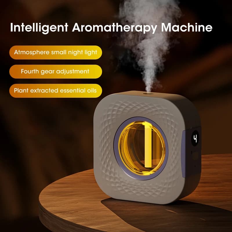 Automatic Fragrance Humidifier Machine Digital Display Hotel Spray Toilet Deodorization Household Perfume Machine Air Diffuser