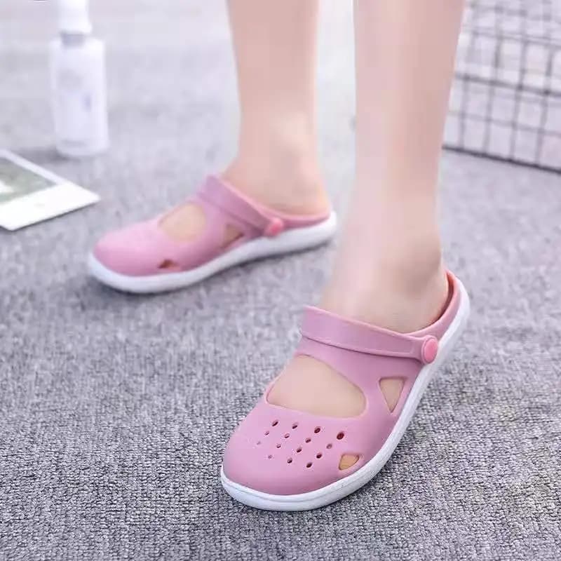 Women's Sports Shoes Womens Garden Sandals 2021Summer Fashion Hollow Out Beach Slippers Flip Flops EVA Jelly Clogs