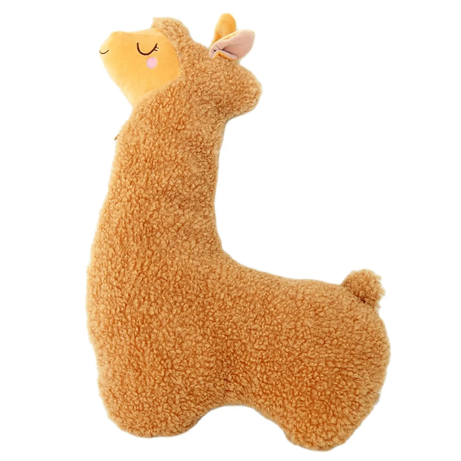 Newborn Soft Alpaca Fuzzy Toy Posing Photo Props Pad Filling With Soft Fuzzy Pillow Baby Touch Posing Cushions