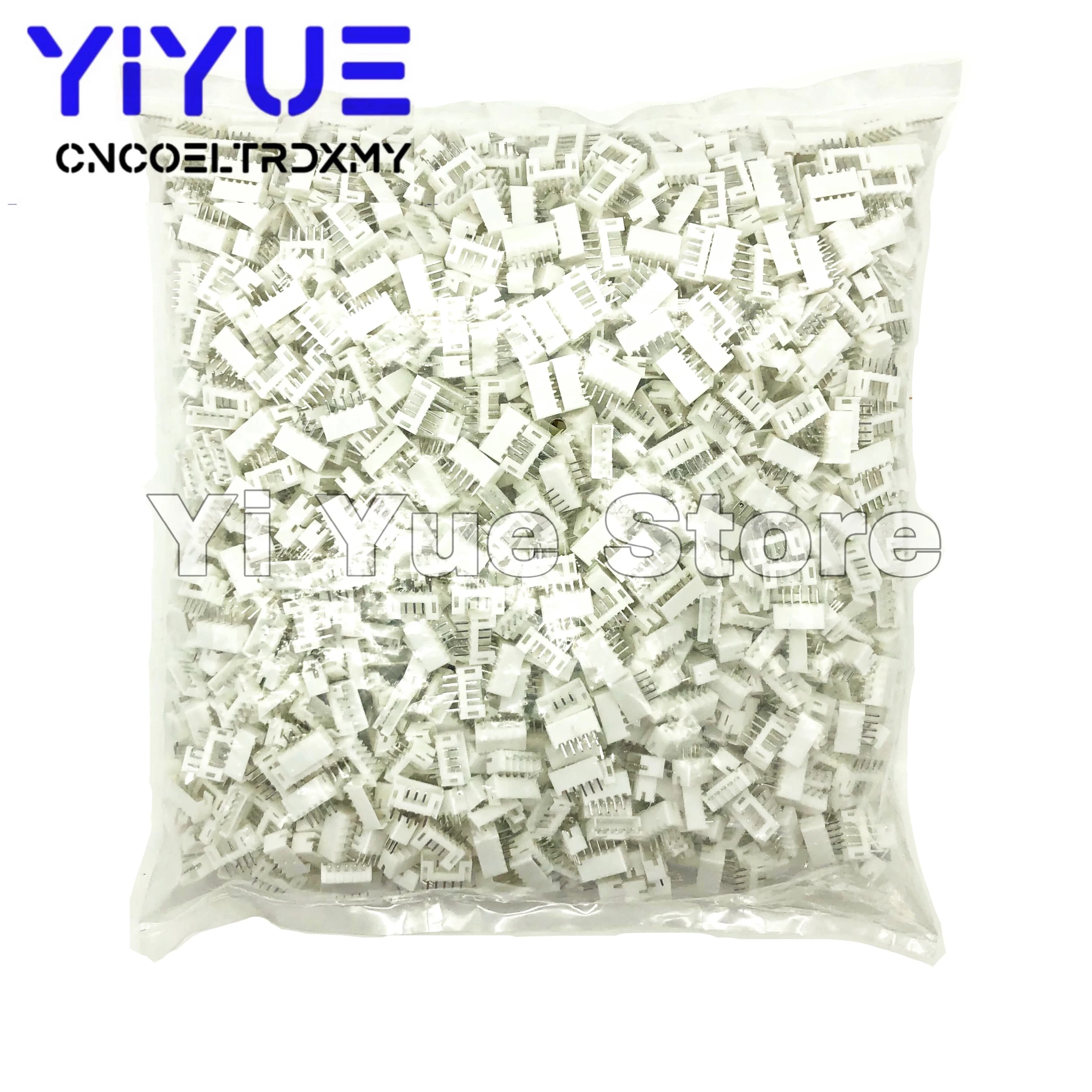 1000pcs PH2.0 5pin/6pin 2.0mm Pitch Pin Header JST Connector Wire Connectors Adaptor PH 2.0mm Spacing Connector