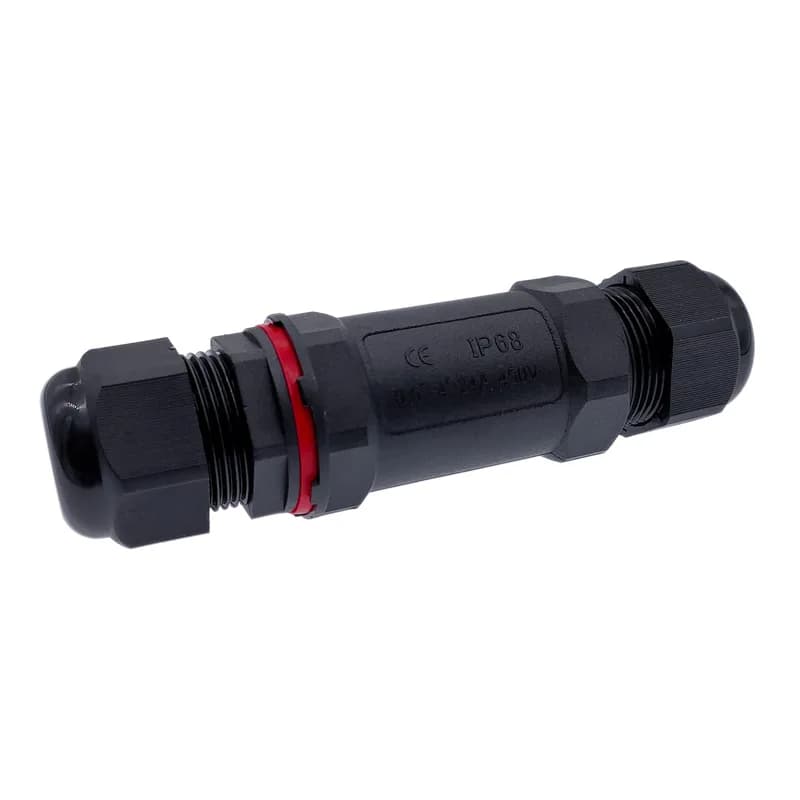 High current waterproof connector IP68 street lamp outdoor rainproof cable plug 2pin 3pin 4Pin 5pin connectors