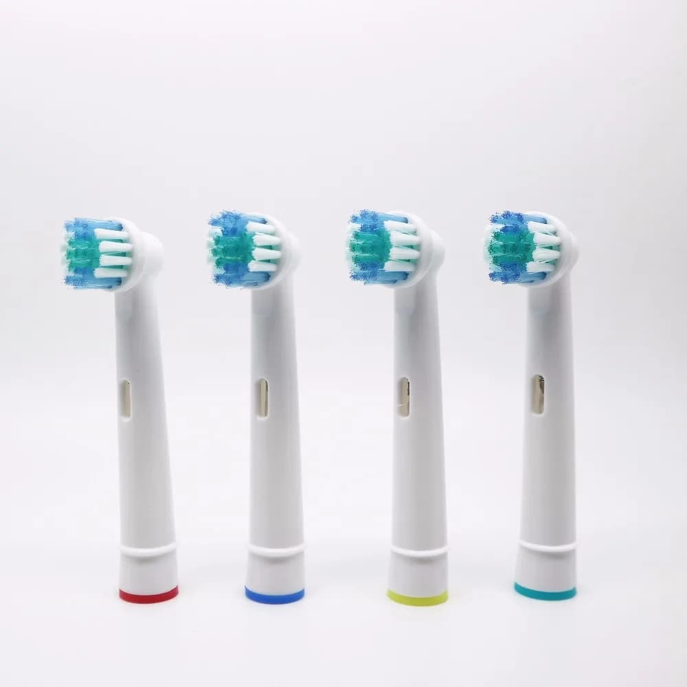 4X Replacement Brush Heads For Oral B Rotation Type Electric Toothbrush Pro Health/Triumph/ Advance Power/3D Excel/ Plak Control