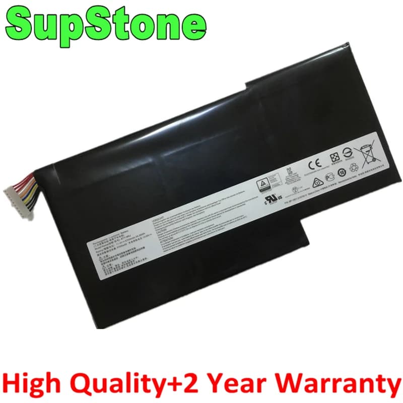 SupStone NEW Genuine BTY-M6J BTY-U6J Laptop Battery for MSI GS63 GS63VR 6RF,GS73 GS73VR 6RF MS-17B1 MS-16H2 MS-16K2 GS63VR-7RF
