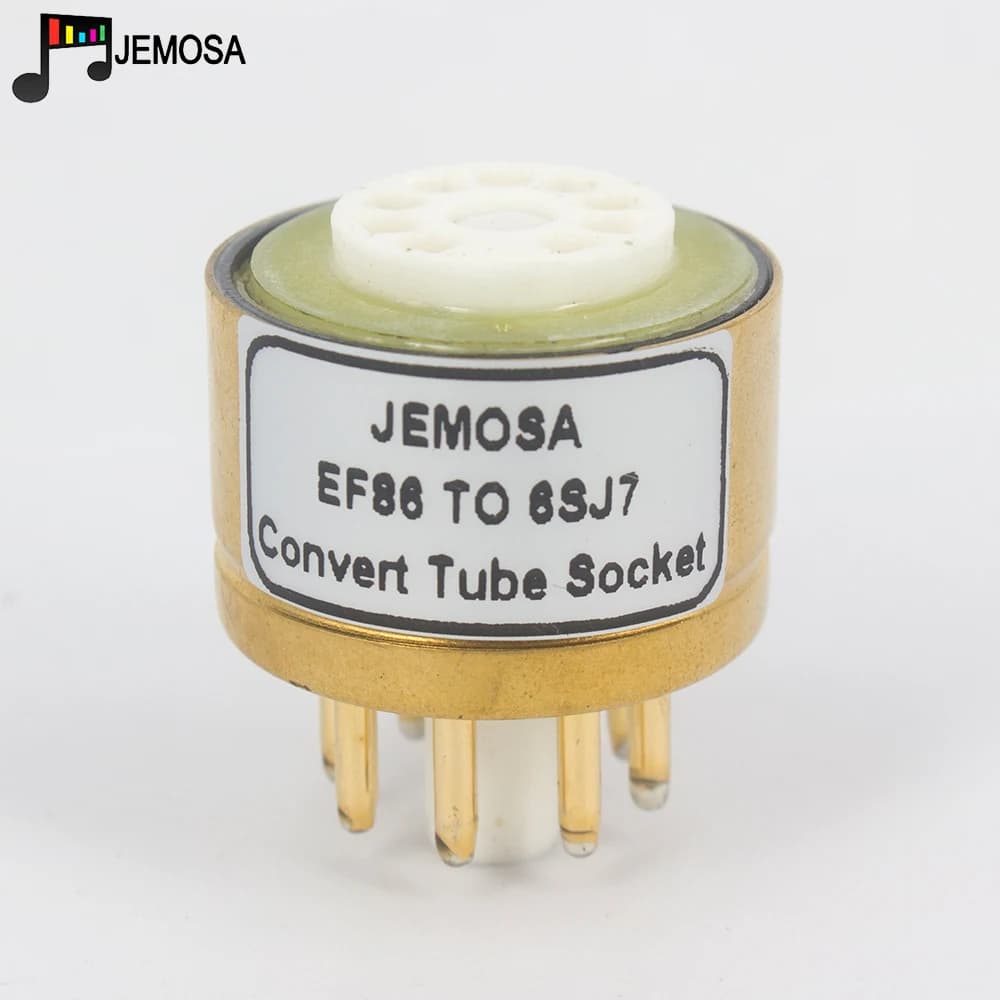 1PC E80F EF86 TO 6SJ7 6J8P 6SH7 5693 717A 6Ж8C DIY HIFI Audio Vacuum Tube Amplifier Convert Socket Adapter Free Shipping