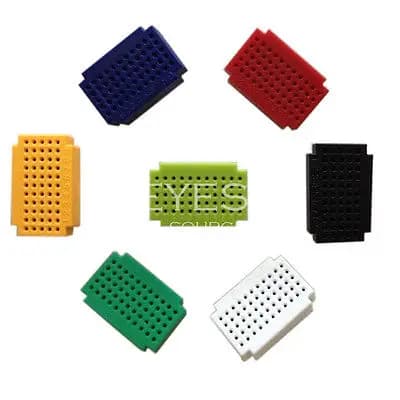 7pcs Mini 55 Points Breadboard Solderless Prototype Tie-point NEW Protection board diy electronics