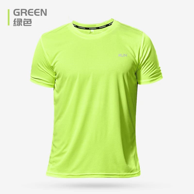 Men 's Fitness Gym T Shirts 2020 Shirt Homme Running Men Designer Quick Dry T-Shirts Running Slim Fit Tops Tees Sport Muscle Tee