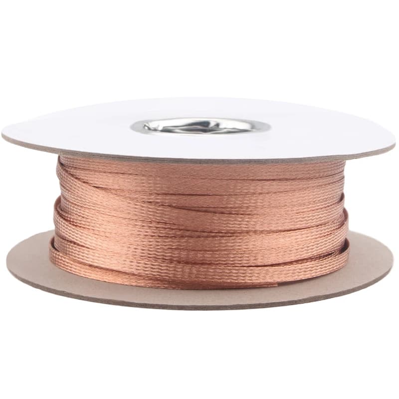 10M hifi dedicated pure copper audio shielding network audio signal cable, speaker cable, power cable shielding mesh sleeve net