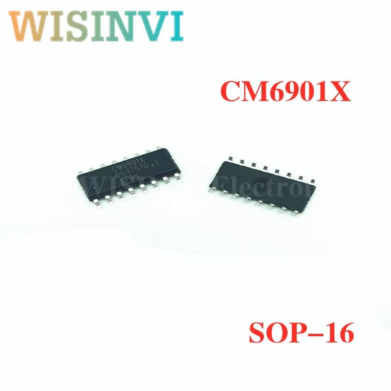 10PCS  CM6901 CM6901X CM6901XISTR SOP16 6901X  6901SOP16