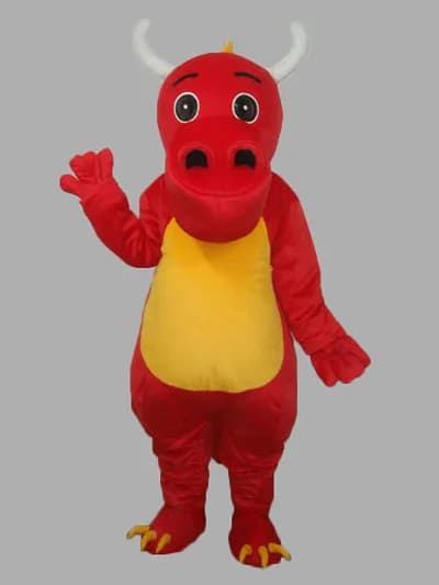 Fashion Design Big Nose Dragon Mascot Costume Adult Birthday Party Fancy Dress Halloween Cosplay Outfits Clothing Xmas