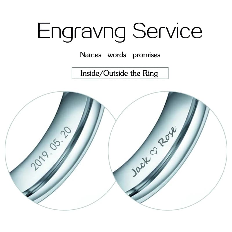 Engraving Fee For Ring Custom Laser Engraving Services Extra Cost for Record Ring , don't include the ring