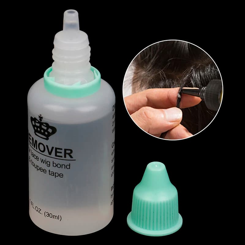 30mL  Salon Use Wig Glue Remover Lace Wig Glue Wig Invisible Adhesive Hair Glue Extension Liquid For Hairstyle Beauty Accessory