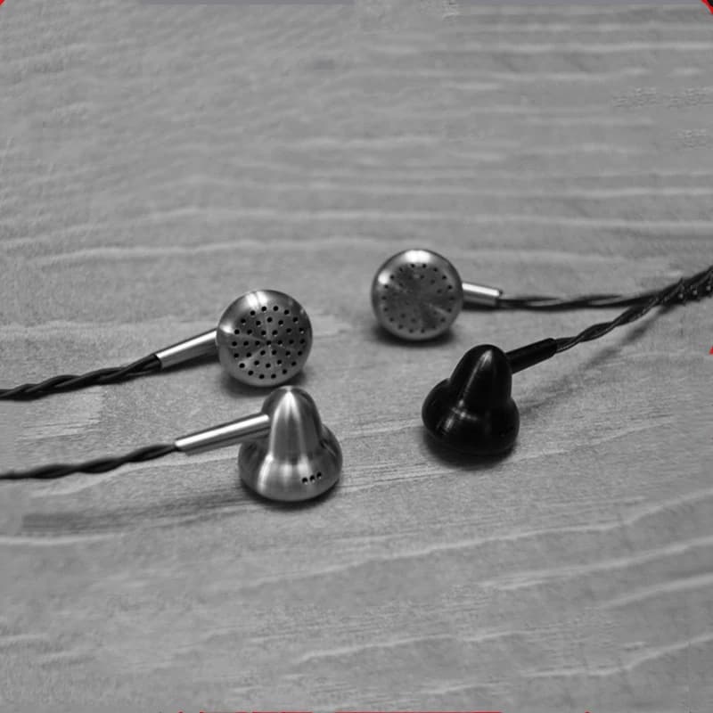 HIFI Ksearphone Titanium Bell plus Bell-Ti Onmyoji Flat Head Earplugs Flagship Headphones