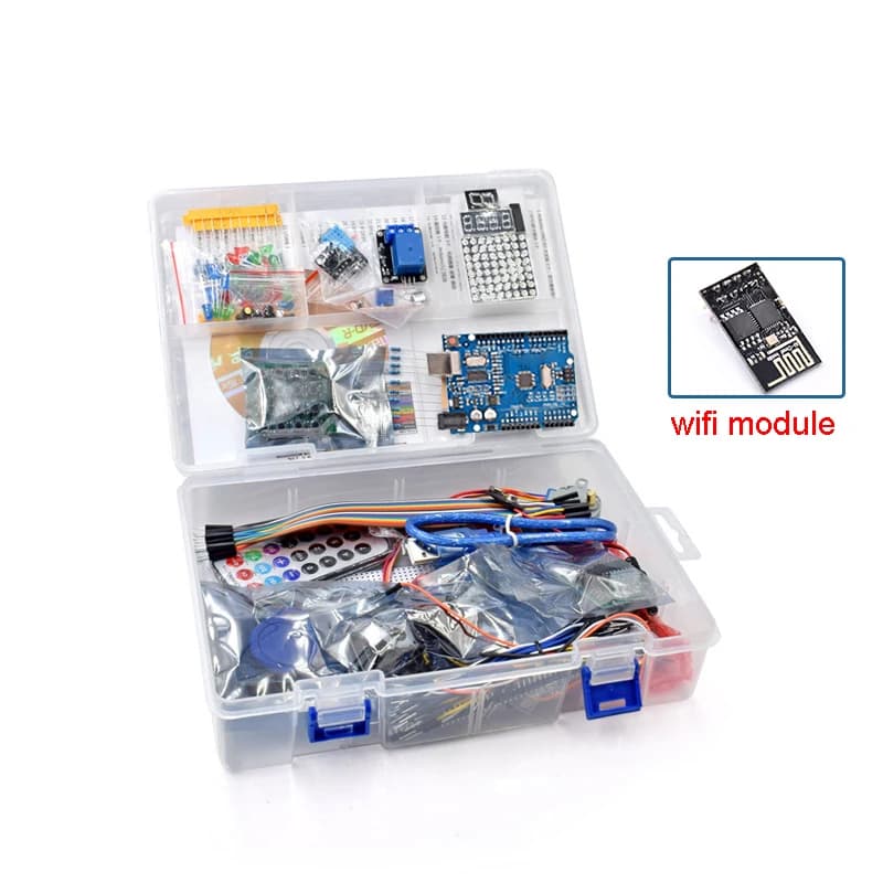 The Most Complete Rfid Starter Kit for Arduino R3 Upgraded Version Learning Suite With Tutorial and Gift ESP8266 Wifi module