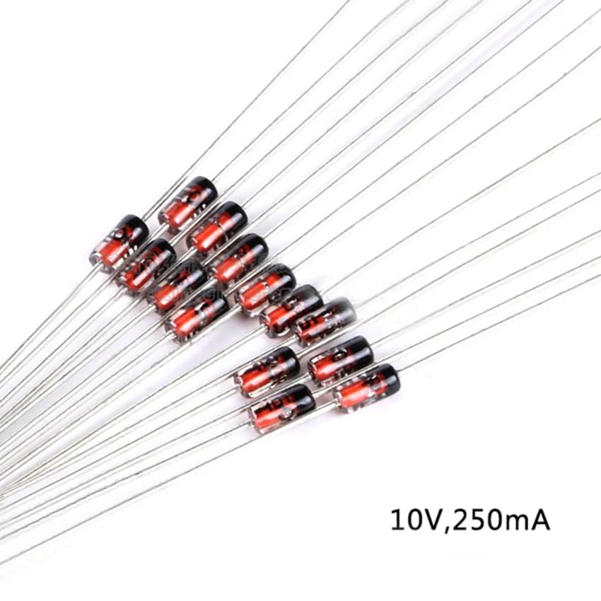 20Pcs Switching Diode 1S2638 DO-35 10V/250mA Varactor Diode  For VHF TV FM Receivers Communications Gear