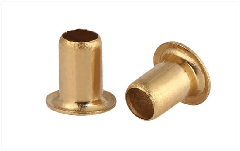 GB867-86 Copper Eye Buckling Rivet GB867-86 Hollow Copper Hollow Rivet Through-hole Rivet M3.5-M6 100PCS