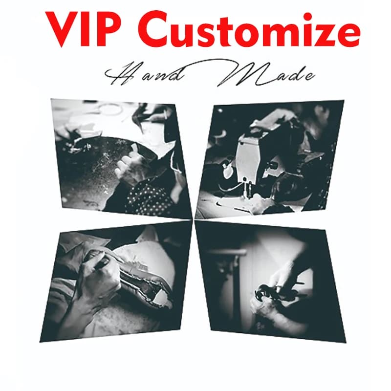 BERZIMER Customize Link Colors Material Plus Size Handmade Shoes Woman