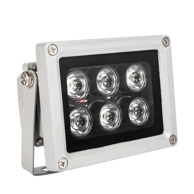 60m IR distance 6 Leds IR Illuminators Light IR Infrared Light LED CCTV Camera Night-vision Fill Light for CCTV Security Camera
