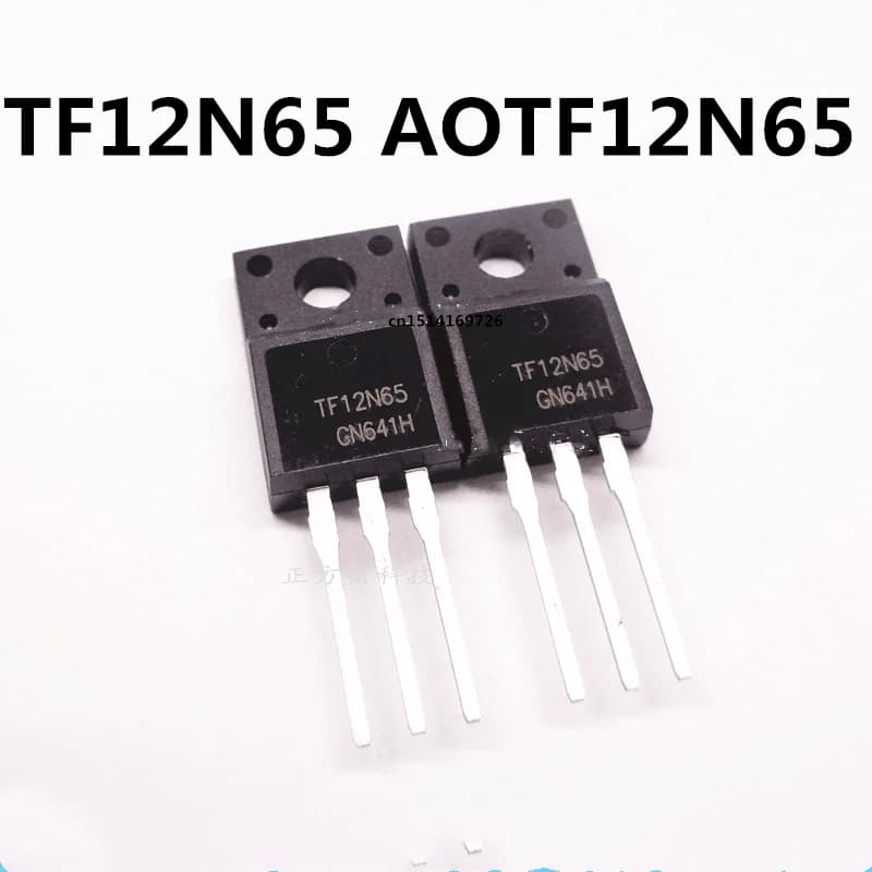 Original new 5pcs/ TF12N65 AOTF12N65 12A/650V