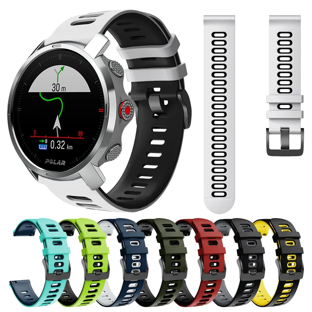 Replaceable accessories wristband for Polar Grit X Strap Smart Watch Silicone Band for POLARGRITX Watchband Bracelet Correa Belt