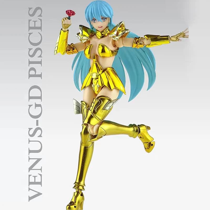 Great Toys Saint Seiya Myth Cloth EX Pisces Venus Holy Contract Female Knights of the Zodiac Action Figure Model
