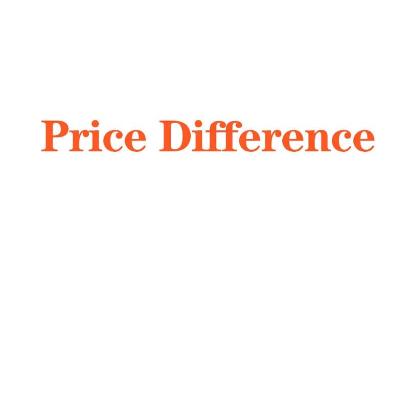 Resend or make up difference ,Special web page for making up difference or freight. No order without customer service approval!