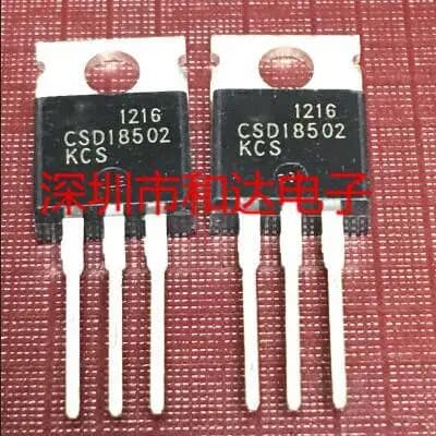  20PCS CSD18502KCS TO-220 40V 100A