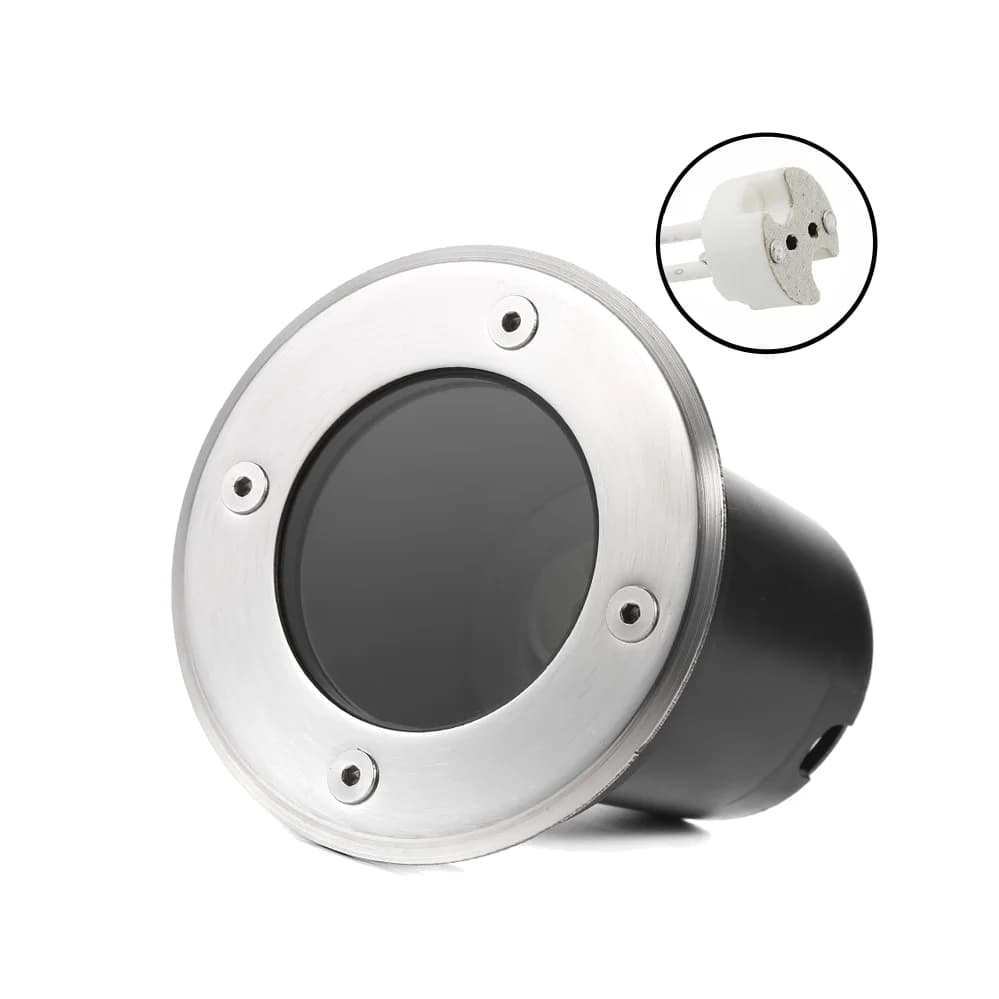MR16 LED Underground Light Housing Floor Lamp Outdoor Ground Spot Landscape Path Buried Lamp for mr16 Bulb Casing