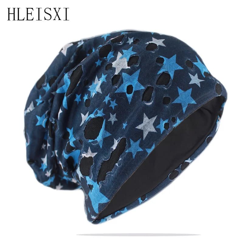 New Hip Hop Fashion Adult Men Women Star Beanies Skullies Spring Autumn Warm Hat Caps Polyester Unisex Brand Gorras Bonnet Sale