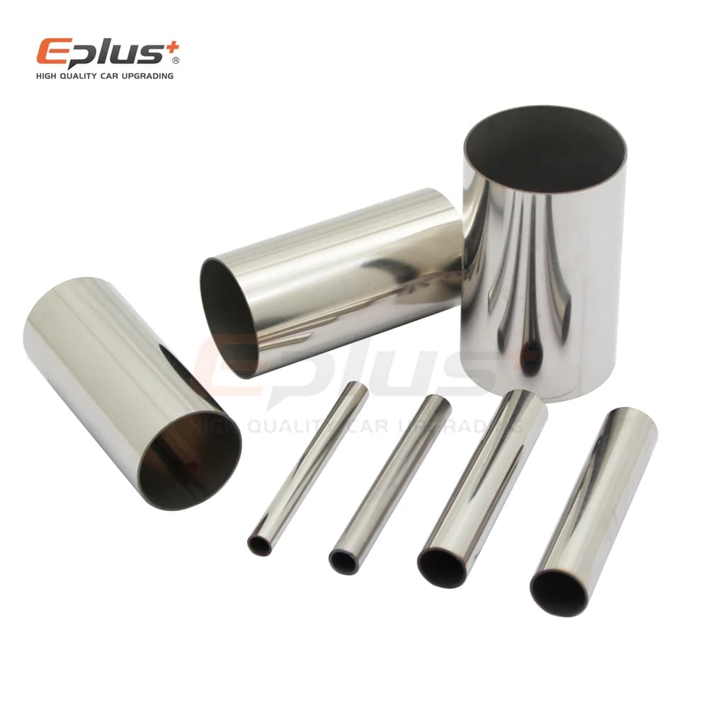 100MM Length Universal 304 Stainless Steel Pipe Straight Multi-Purpose Welding Material for Car Exhaust & Building Welding