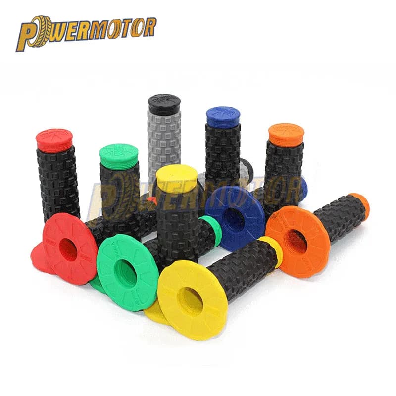 Motorcycle Grip Pro Taper Handle Grips Rubber 22mm Double Color Pillow Top Moto for Motocross Dirt Bike Moto Accessories Parts