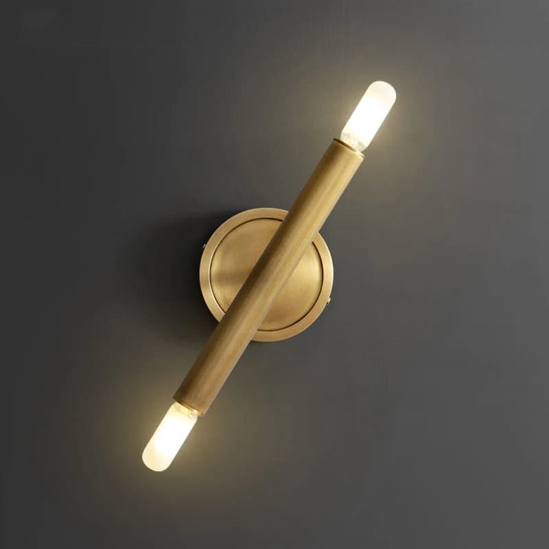 Le Pentagone Sconce post modern up down wall light Nordic wall lamp gold for bedside hotel vintage home interior decoration lamp