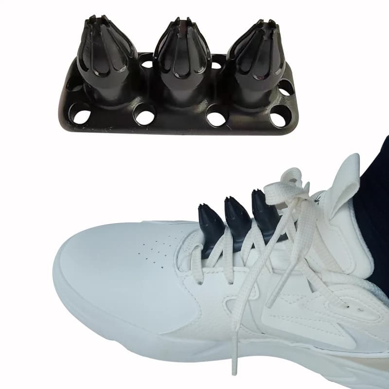 2pcs Ninja Kickz Non Lethal Personal Self Defense Tool Shoe Weapon Kuba Kicks Tactical Women Men Safety Defensa Outdoor Protect