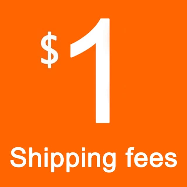 one dollars for extra shipping fee