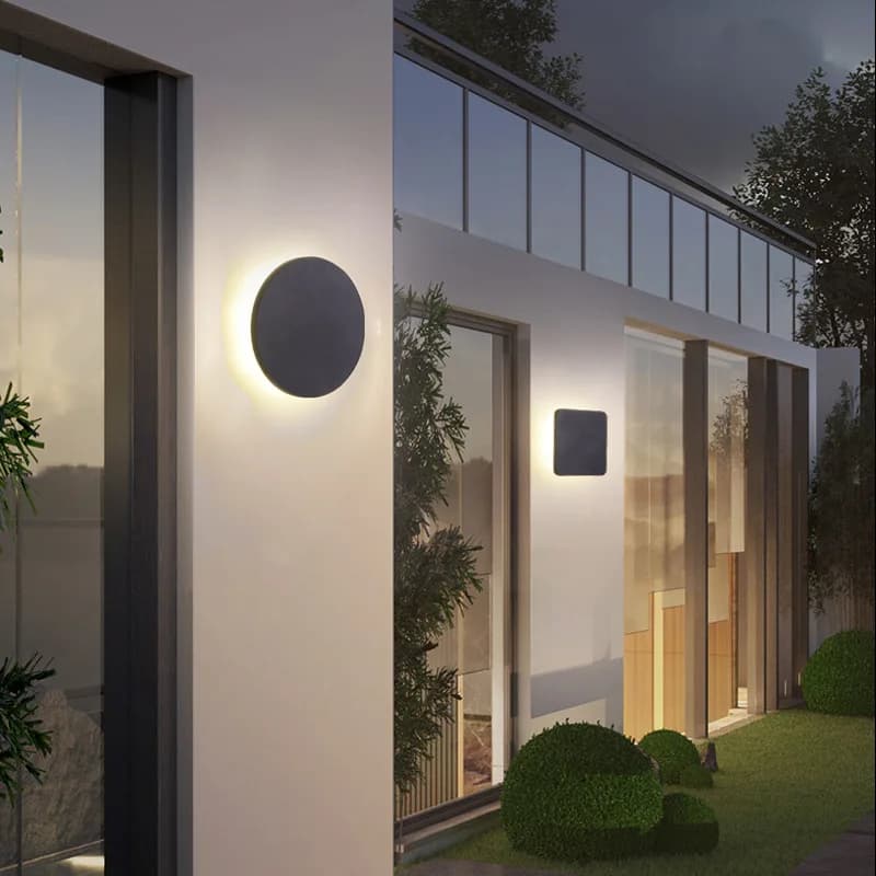 Roukeymi outdoor waterproof wall lamp led porch light balcony garden and terrace Hotel Villa led scone  arandela externa parede