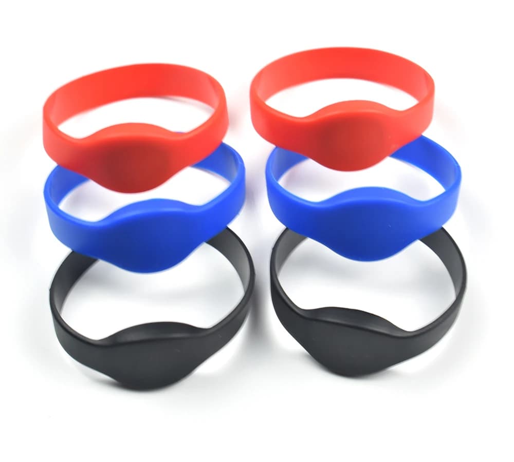 1Pc 125Khz T5577 Rewritable RFID Bracelet Silicone Wristband Watch Copy Clone Blank Access Control Card
