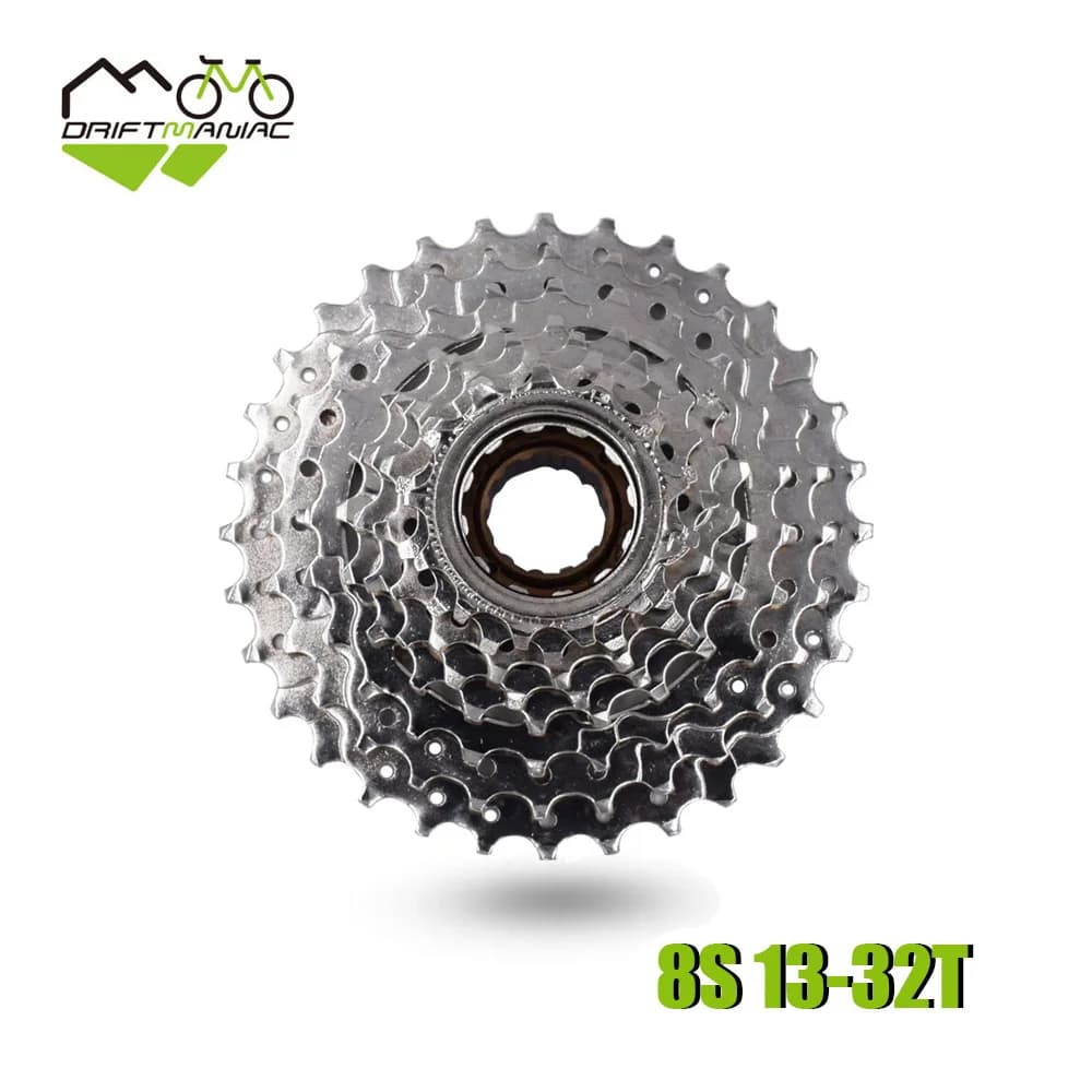 Freewheel 8 Speed 13-32 Tooth Nickel Plate Sprocket E-Bike 8Spd Flywheel