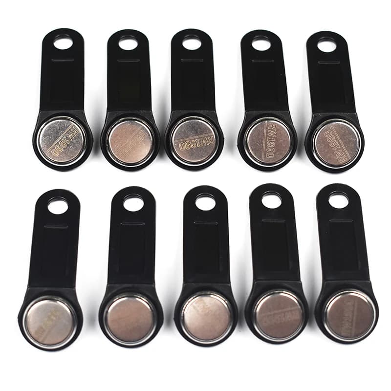 5/10pcs Rewritable RFID Touch Memory Key RW1990 IButton for Copy Card Sauna Dallas Keys Cards
