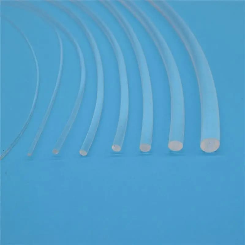5mX Transparent side glow plastic PMMA fiber optic cable solid core optic cable diameter 2mm/3mm/5mm/6mm/8mm/10mm