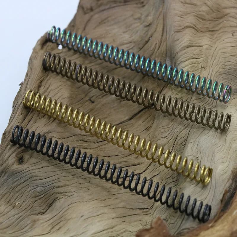 Folding car rear derailleur spring titanium nitride quenching for brompton 2-7speed wire guide spring