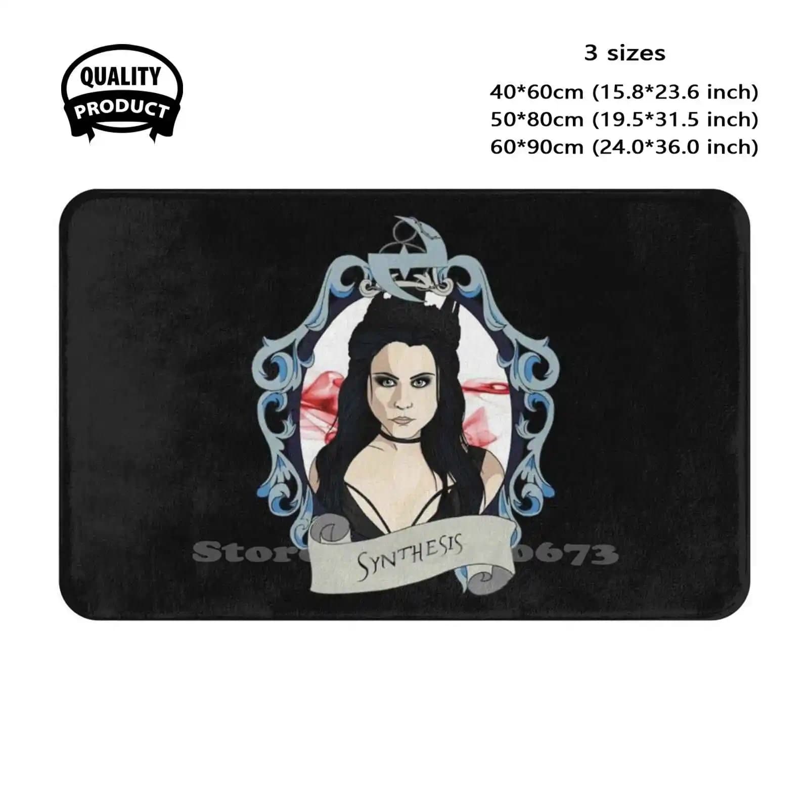 Amy Lee Of Evanescence - Synthesis Era Soft Cushion Home Carpet Door Mat Car Rug Amy Lee Evanescence Gothic Lolita Musician