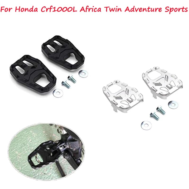 For Honda CRF1000L Africa Twin Adventure Sports Motorcycle Accessries Foot Pegs Pedals Rest Footpegs 2014 2015 2016 2017